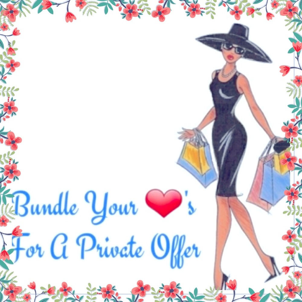 Bundle Your ♥️’s For A Private Offer!!! 🛍💝🛍💜🛍